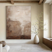 Load image into Gallery viewer, “Soft Neutral Abstract” - Subtle Textured Art on Canvas DKH1470
