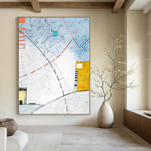 Load image into Gallery viewer, Abstract Landscape with Paths - Great for Nature - Themed Home Office &amp; Modern Lounge LargeART2381
