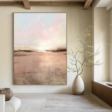 Load image into Gallery viewer, Pastel Landscape Abstract Art, Suited for Serene Bedroom &amp; Relaxing Spa LargeART2314
