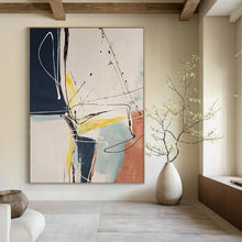 Load image into Gallery viewer, Minimalist Motion - Simple Line Abstract Acrylic, Suitable for Scandinavian - Style Offices and Minimalist Bedrooms DTP037
