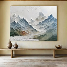 Load image into Gallery viewer, Textured Colorful Mountain Abstract Painting On Canvas DKH453
