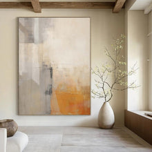 Load image into Gallery viewer, Gentle - Toned Abstract Composition Acrylic Art, Perfect for Serene Bedroom Retreat &amp; Calming Yoga Space LargeART1060
