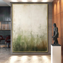 Load image into Gallery viewer, Abstract Green Gradient Acrylic Art - Perfect for Living Room &amp; Office Decor LargeART0534
