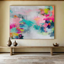 Load image into Gallery viewer, Bright and Airy Abstract Painting DKH475
