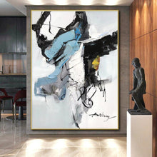 Load image into Gallery viewer, Large Expressive Abstract Art - Ideal for Creative Workshop &amp; Avant - Garde Café LargeART0782
