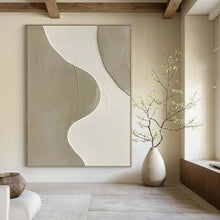 Load image into Gallery viewer, Abstract Painting, Soft - Hued Coastal Abstract - Suits Beach House &amp; Sunroom LargeART2340

