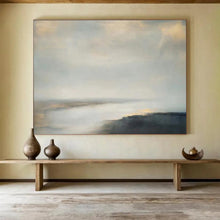 Load image into Gallery viewer, Softly Lit Sea Abstract Art for Scandinavian - Style Home &amp; Serene Study DKH108
