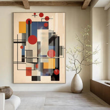 Load image into Gallery viewer, Colorful Geometric Composition Acrylic Art, Suited for Playroom &amp; Modern Lounge LargeART1042
