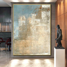 Load image into Gallery viewer, Softly Blended Neutral Tones Acrylic Art - Ideal for Scandinavian - inspired Nursery &amp; Minimalist Dining Room LargeART0568

