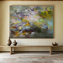 Load image into Gallery viewer, Colorful Abstract Landscape Painting on Canvas - “Whimsical Wilderness” DKH658
