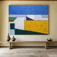 Load image into Gallery viewer, Bold Color - Block Abstract Painting on Canvas DKH557

