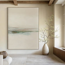 Load image into Gallery viewer, Minimalist Earth Layers – Abstract Landscape Oil with Delicate Strokes DTP226
