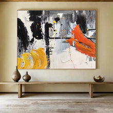 Load image into Gallery viewer, Bold Color - Splash Abstract Painting for Creative Studio &amp; Vibrant Restaurant DKH187
