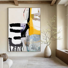 Load image into Gallery viewer, Color - Block Abstract Art, Ideal for Modern Office &amp; Creative Studio LargeART2313
