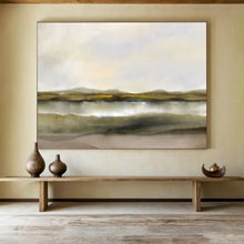 Load image into Gallery viewer, Soft - Toned Landscape Abstract Painting On Canvas DKH361
