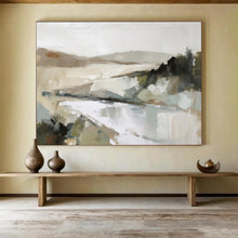 Load image into Gallery viewer, Abstract Landscape Painting for Rustic Cottage &amp; Nature - Inspired Office DKH238

