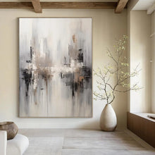 Load image into Gallery viewer, “Muted Cityscape Abstraction” – Subtle Urban Abstract with Soft Reflections DTP122
