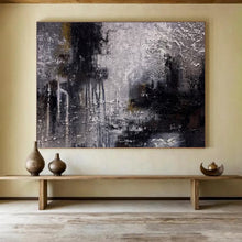 Load image into Gallery viewer, Monochromatic Abstract Cityscape Painting - Great for Industrial Office &amp; Art Gallery Hallway DKH009
