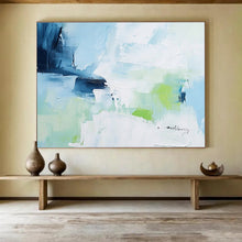 Load image into Gallery viewer, Soft - Toned Abstract Painting for Serene Bedroom &amp; Delicate Boutique DKH308
