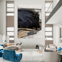 Load image into Gallery viewer, Midnight Abyss – Deep Black and Contrasting Neutrals DTP202
