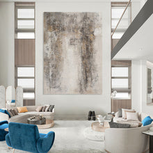 Load image into Gallery viewer, “Mottled Vintage Wall” – Gray, white, and brownish - yellow, mimicking the texture of an old, weathered wall. DTP346
