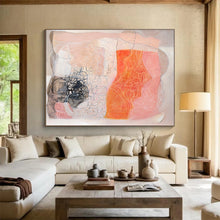 Load image into Gallery viewer, Pastel - Toned Abstract Line Art for Bohemian Living Room &amp; Creative Studio DKH052
