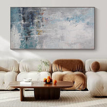 Load image into Gallery viewer, Impressionistic Coastal Scene Abstract Canvas Painting, Ideal for Beach House Bedroom &amp; Relaxing Spa LargeART1108
