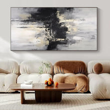 Load image into Gallery viewer, Monochrome Urban Reflection Art for Minimalist Apartment &amp; Industrial Gallery LargeART0919
