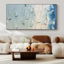 Load image into Gallery viewer, Surfers’ Paradise Palette Acrylic Art, Perfect for Beach - Themed Game Room &amp; Coastal Café LargeART1070
