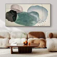 Load image into Gallery viewer, Soft Shape Abstract Painting, Suited for Serene Bedroom &amp; Calming Reading Nook LargeART1326
