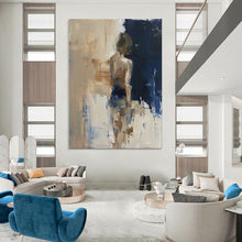 Load image into Gallery viewer, Abstract Female Figure Painting, Ideal for Feminine Bedroom &amp; Art Gallery LargeART1830
