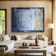 Load image into Gallery viewer, Muted Tonal Abstraction Art for Minimalist Bedroom &amp; Calming Library LargeART0907
