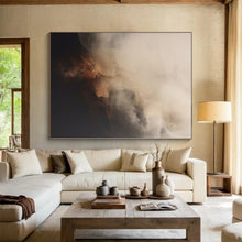 Load image into Gallery viewer, Oversized Misty Abstract Landscape Art for Living Room &amp; Artistic Bedroom LargeART0521
