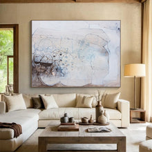 Load image into Gallery viewer, Monochrome Line - Drawn Abstract Art for Minimalist Studio &amp; Calm Waiting Room DKH080
