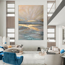 Load image into Gallery viewer, Ethereal Coastal Sunrise – Soft Oil Landscape DTP264
