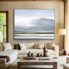 Load image into Gallery viewer, Light - Hued Landscape Abstract Painting On Canvas DKH360
