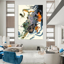 Load image into Gallery viewer, Vibrant Mixed - Color Abstract Art, Perfect for Contemporary Gallery &amp; Lively Lounge LargeART2312
