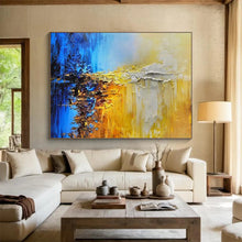 Load image into Gallery viewer, Colorful Abstract Landscape Large - scale acrylic painting DLZ179
