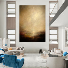 Load image into Gallery viewer, “Muted Tones Landscape” - Atmospheric Landscape Art on Canvas DKH1534
