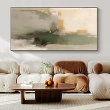 Load image into Gallery viewer, Earth - Tone Geometric Abstract Canvas Painting, Ideal for Mid - Century Modern Dining Room &amp; Art - Filled Library LargeART1288
