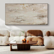 Load image into Gallery viewer, Oversized Hand - painted Neutral Tones Abstract Acrylic Art for Minimalist Hallways LargeART0135
