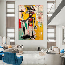 Load image into Gallery viewer, “Raw Tribal - Inspired Figure” – Expressive Abstract Figurative Art with Chaotic Lines DTP103
