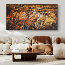 Load image into Gallery viewer, Autumn Forest Abstraction Art for Rustic Cabin &amp; Nature - Themed Restaurant LargeART0921
