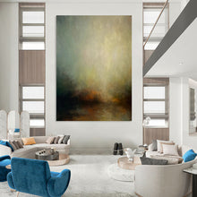 Load image into Gallery viewer, “Softly Lit Landscape” - Impressionistic Landscape Art on Canvas DKH1535
