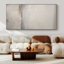 Load image into Gallery viewer, Muted Landscape Abstract Painting, Suited for Tranquil Bedroom &amp; Relaxing Reading Nook LargeART1376
