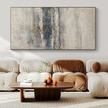 Load image into Gallery viewer, Neutral Textured Abstract Art for Rustic - style Living Room &amp; Minimalist Art Gallery LargeART0964
