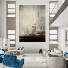Load image into Gallery viewer, Cityscape Abstract Art, Fit for Urban Loft &amp; Modern Art Gallery LargeART2301
