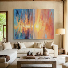 Load image into Gallery viewer, Sunset Ocean View Art - Ideal for Coastal Living Room &amp; Relaxing Spa LargeART0687
