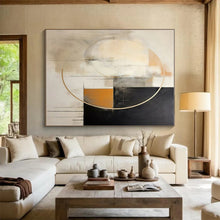 Load image into Gallery viewer, Geometric Abstract Acrylic for Office Conference Room &amp; Modern Home LargeART0820
