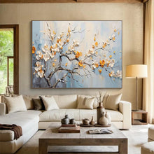 Load image into Gallery viewer, “Blossom Branch” - 3D - like Floral Abstract Acrylic Art, Great for Dining Room and Study DLZ202

